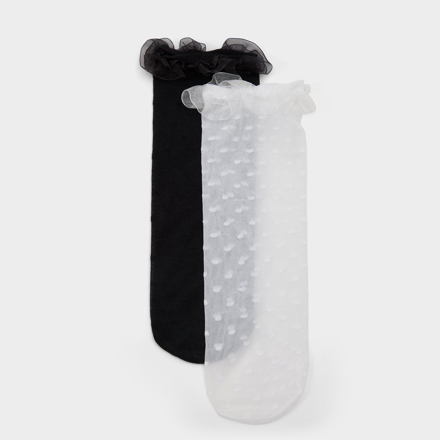 Polkafrill in Black White - Socks Aldo Black/white