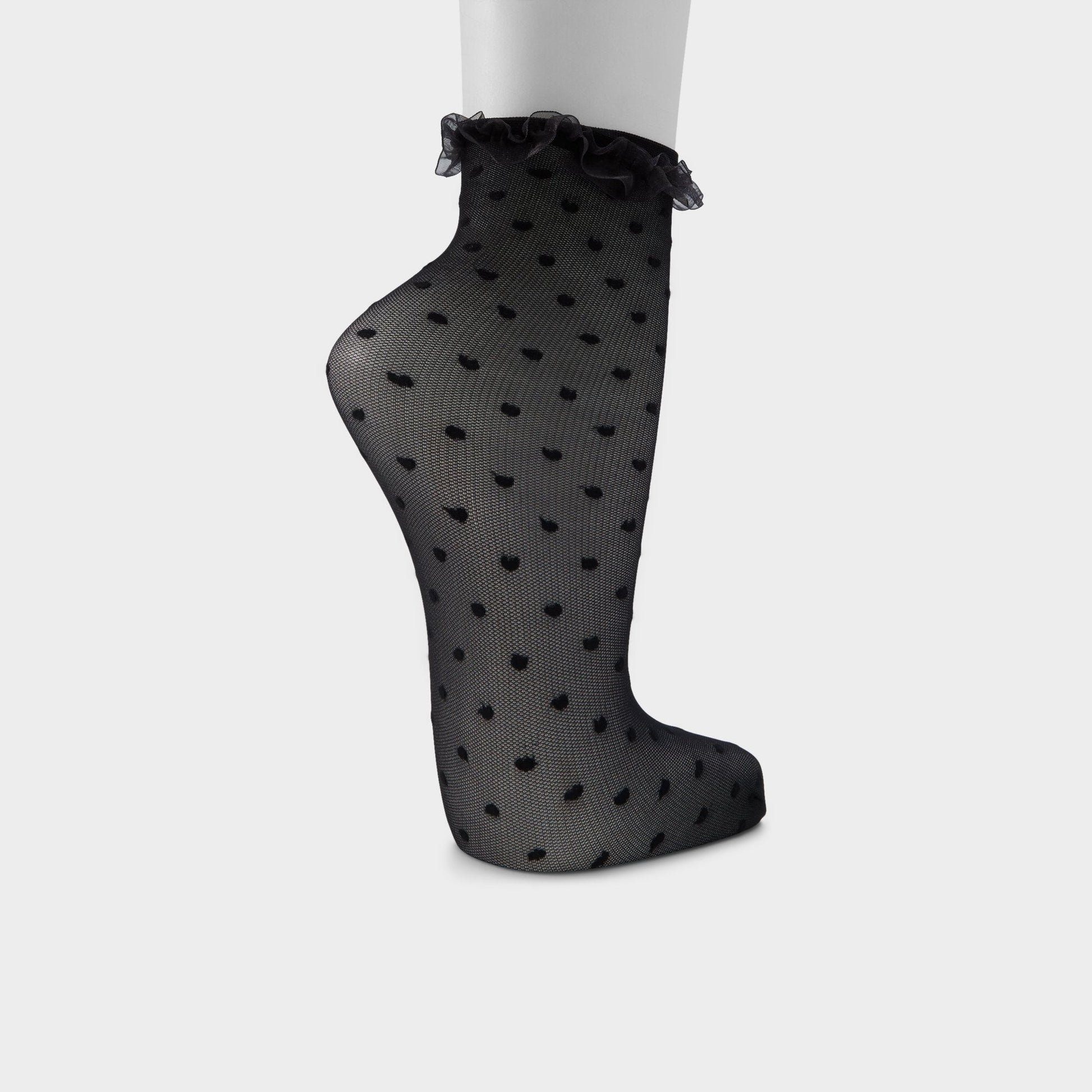 Polkafrill in Black White - Socks Aldo Black/white