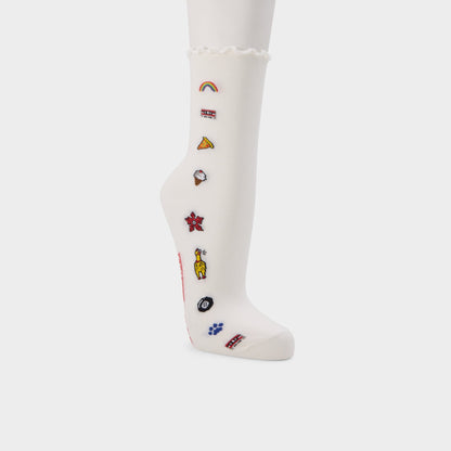 Strangeicons in Ice - Women's socks Aldo Ice