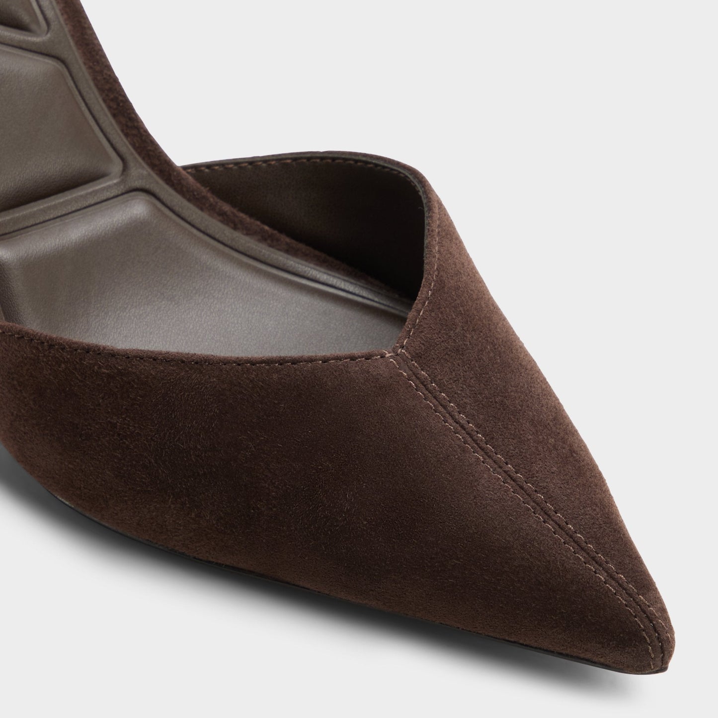 Re in Olivia Dark Brown - Sling back high heel, Stiletto heel Aldo Dark brown