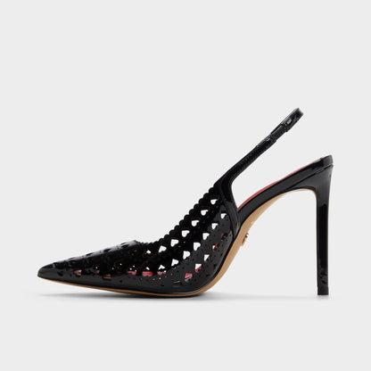 Lovesling in Black - Sling back high heel, Stiletto heel Aldo Black