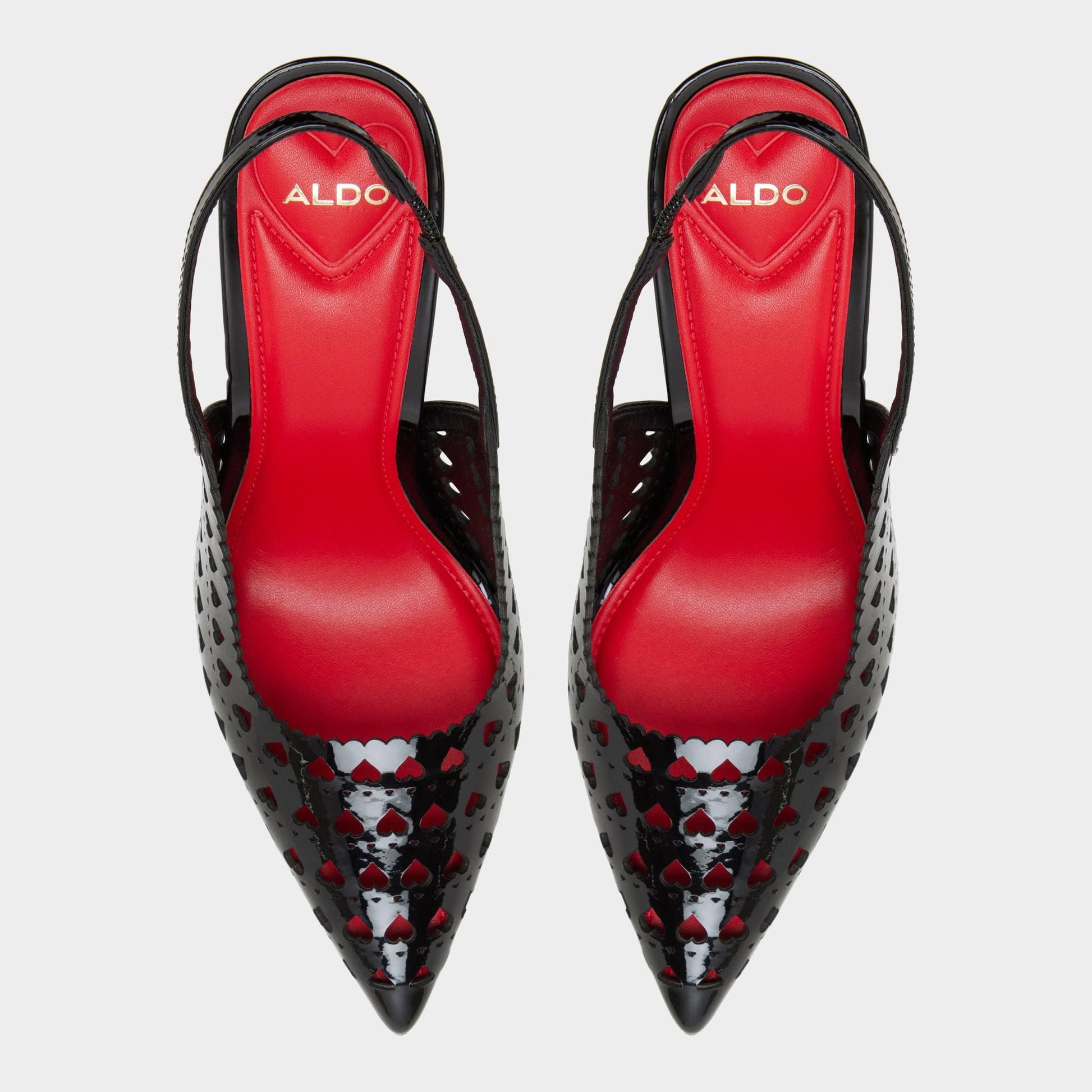 Lovesling in Black - Sling back high heel, Stiletto heel Aldo Black