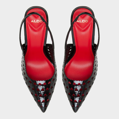 Lovesling in Black - Sling back high heel, Stiletto heel Aldo Black