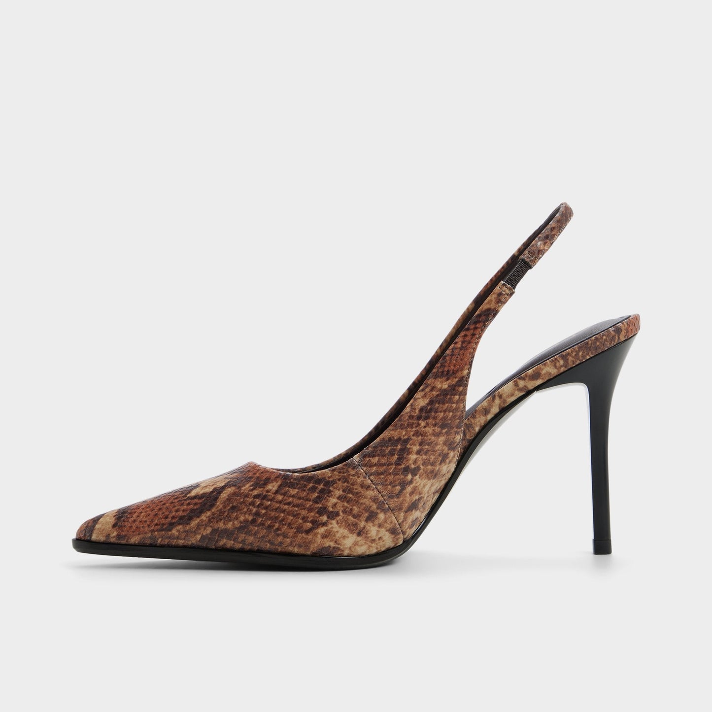 Re in Samantha Brown Multi - Sling back high heel, Stiletto heel Aldo Brown multi