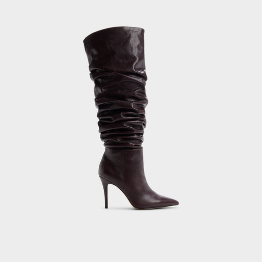 Holiis in Bordo - Knee-high boot, Stiletto heel Aldo Bordo