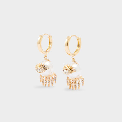 Kythe Gold/Clear Multi Women's Earrings - Earrings Aldo Gold/Clear Multi