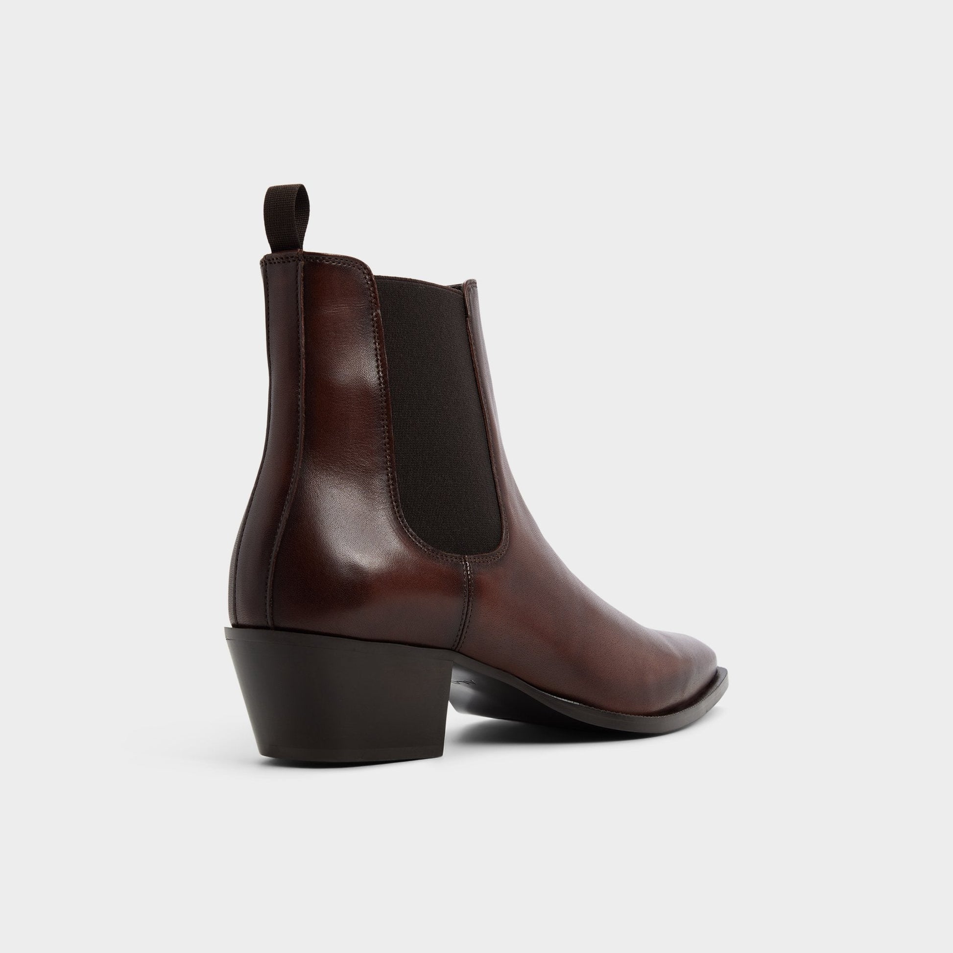 Jako in Brown - Chelsea boot, Block heel Aldo Brown
