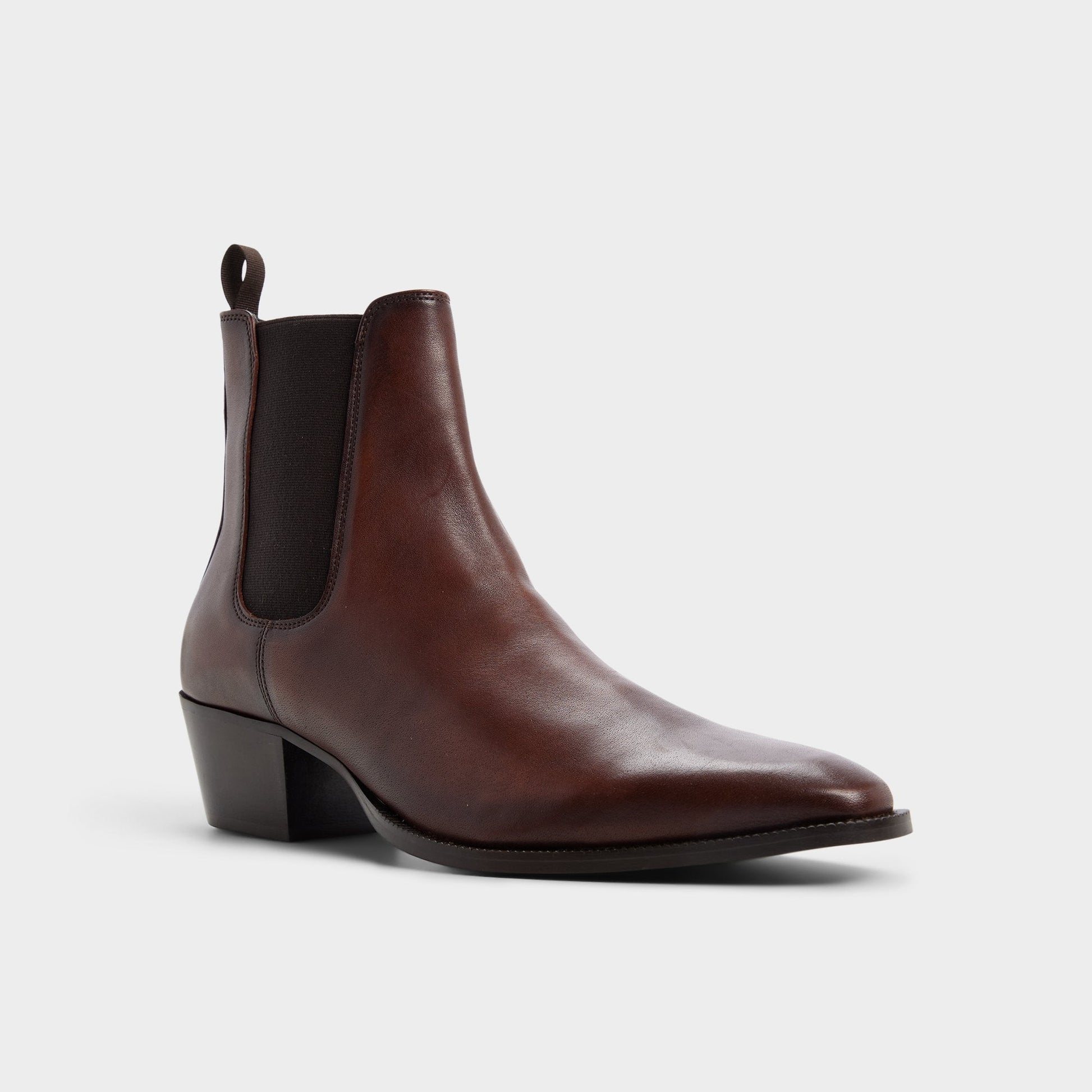 Jako in Brown - Chelsea boot, Block heel Aldo Brown