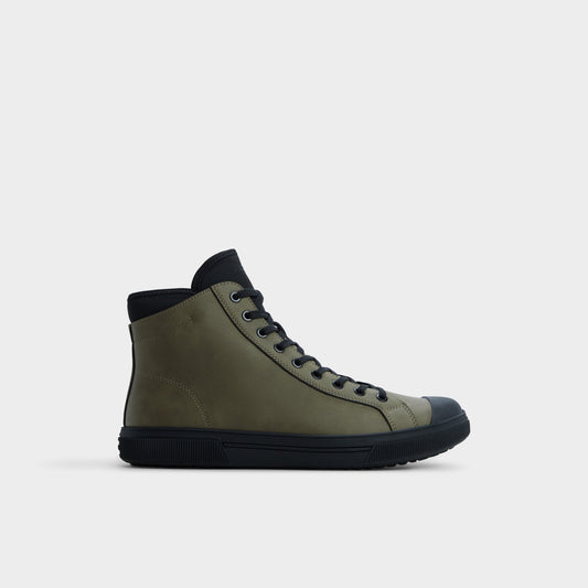 Esttanqueiro in Olive - Lace-up boot, Cup sole Aldo Olive