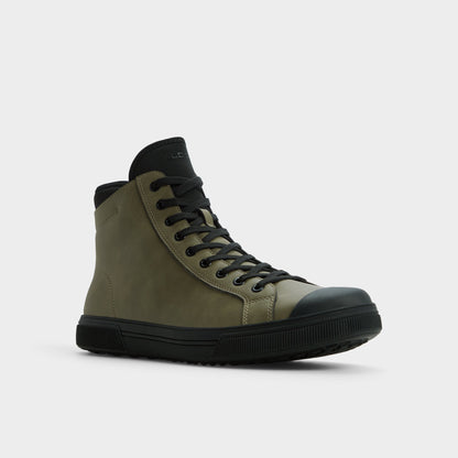 Esttanqueiro in Olive - Lace-up boot, Cup sole Aldo Olive