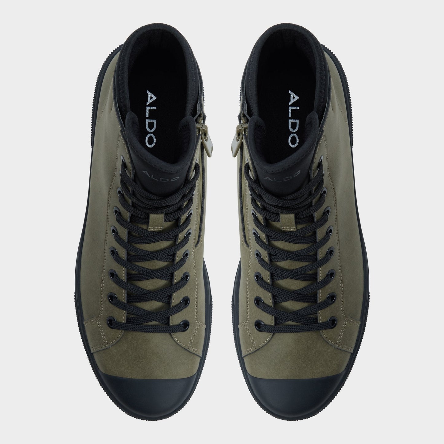 Esttanqueiro in Olive - Lace-up boot, Cup sole Aldo Olive