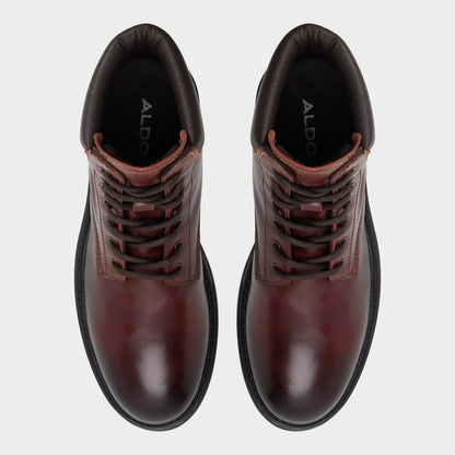 Draco in Medium Brown - Combat boot, Lug sole Aldo Medium brown