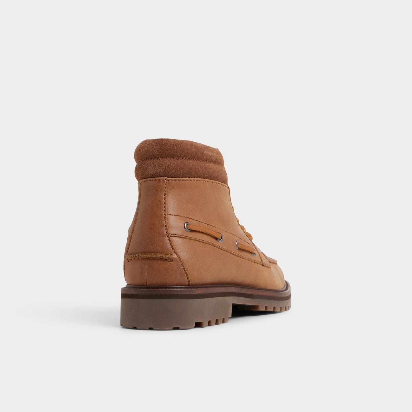 Farrell in Cognac - Combat boot, Lug sole Aldo Cognac