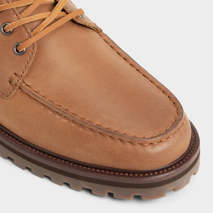 Farrell in Cognac - Combat boot, Lug sole Aldo Cognac