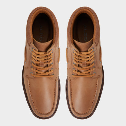 Farrell in Cognac - Combat boot, Lug sole Aldo Cognac