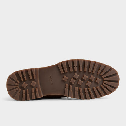 Farrell in Cognac - Combat boot, Lug sole Aldo Cognac