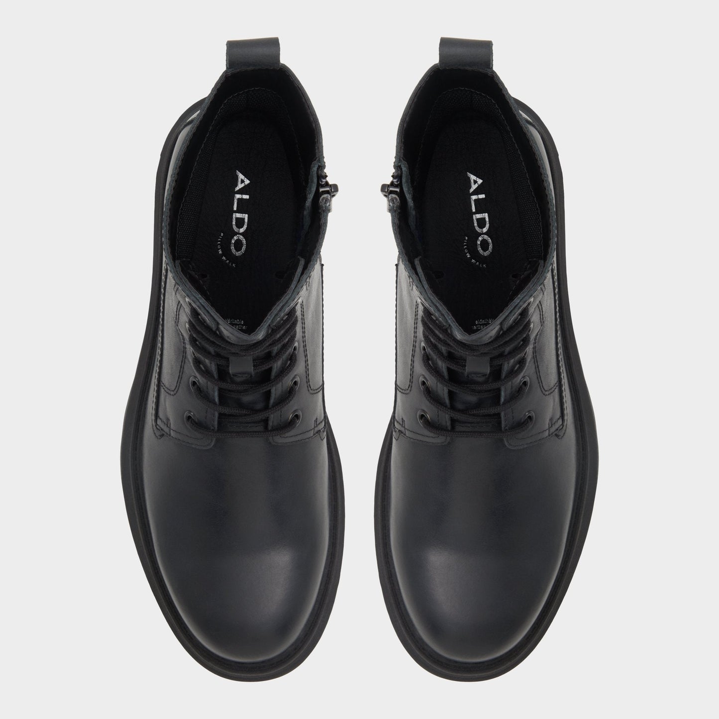 Reish Black Men's Lace-up boots - Lace-up boot, Lug sole Aldo Black