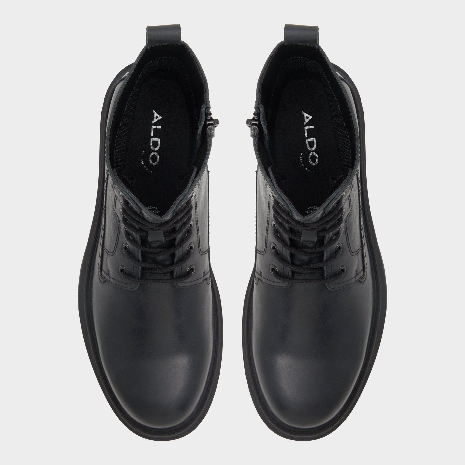 Reish Black Men's Lace-up boots - Lace-up boot, Lug sole Aldo Black