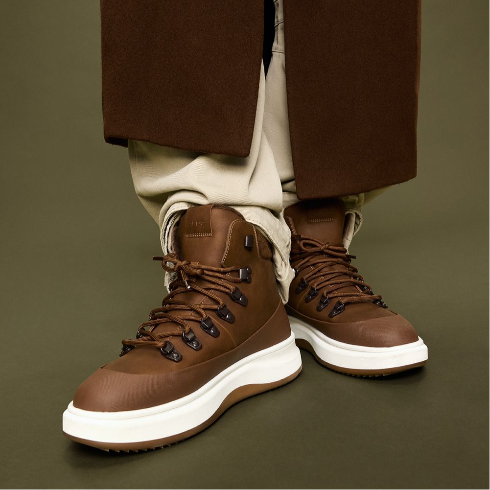 Gibson Cognac Men's Lace-up boots - Lace-up boot Aldo Cognac