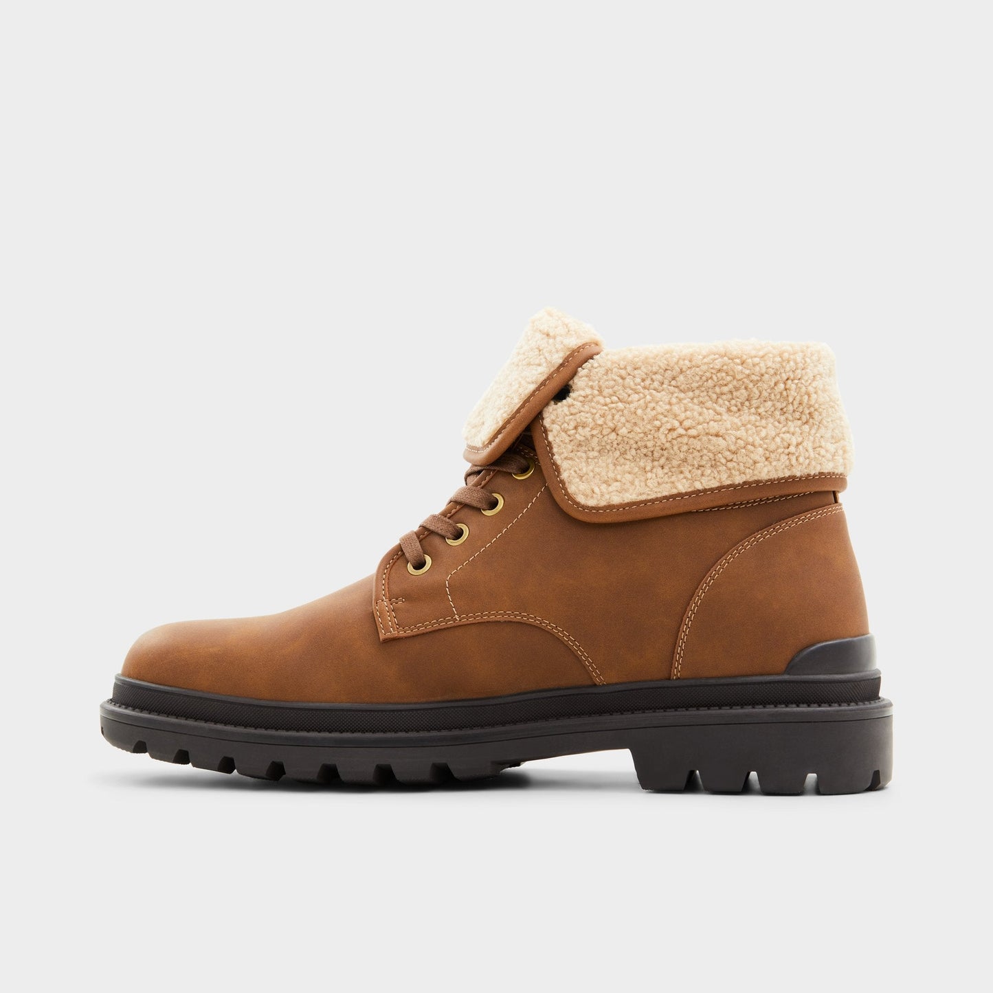 Preliand Medium Brown Men's Lace-up boots - Lace-up boot Aldo Medium Brown