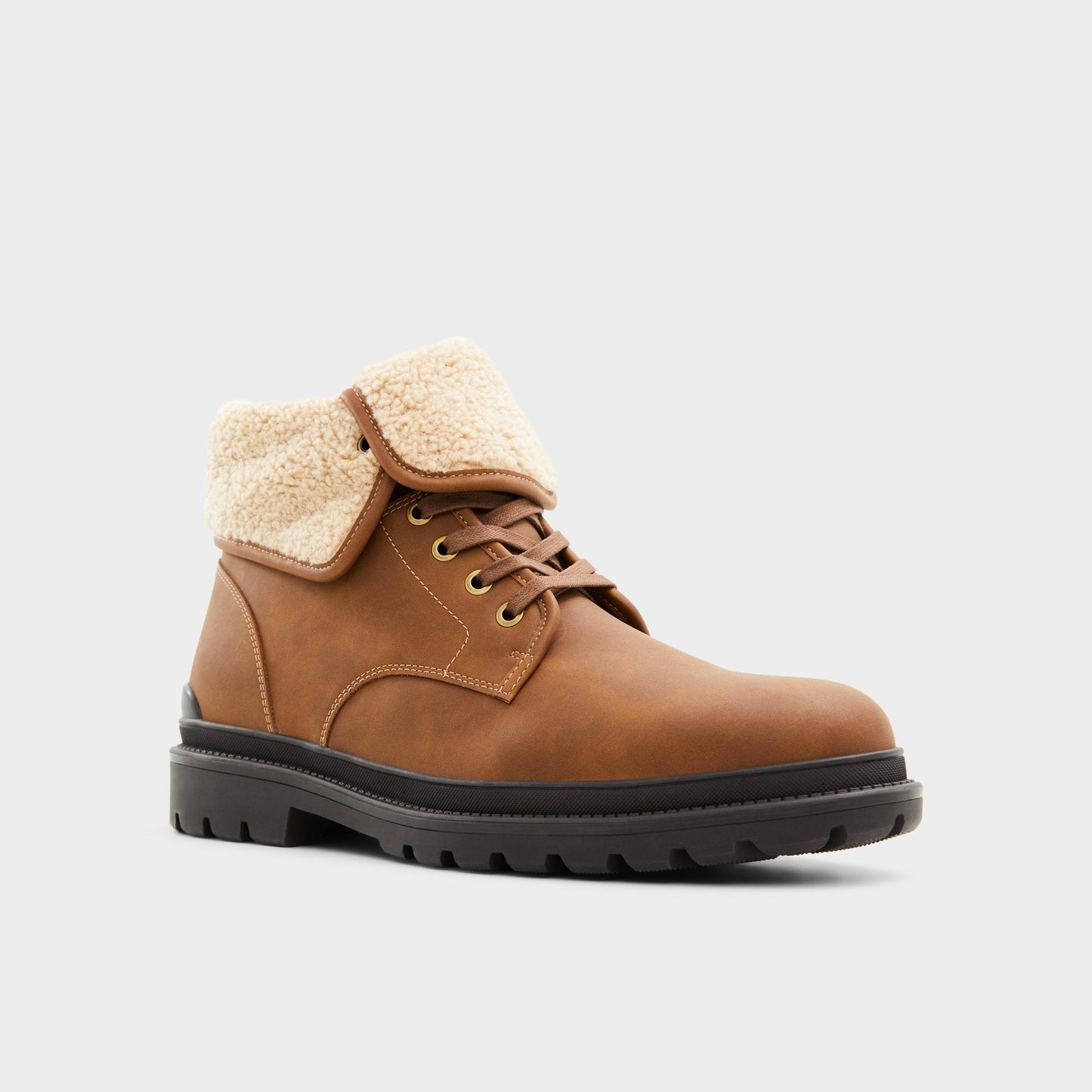 Preliand Medium Brown Men's Lace-up boots - Lace-up boot Aldo Medium Brown