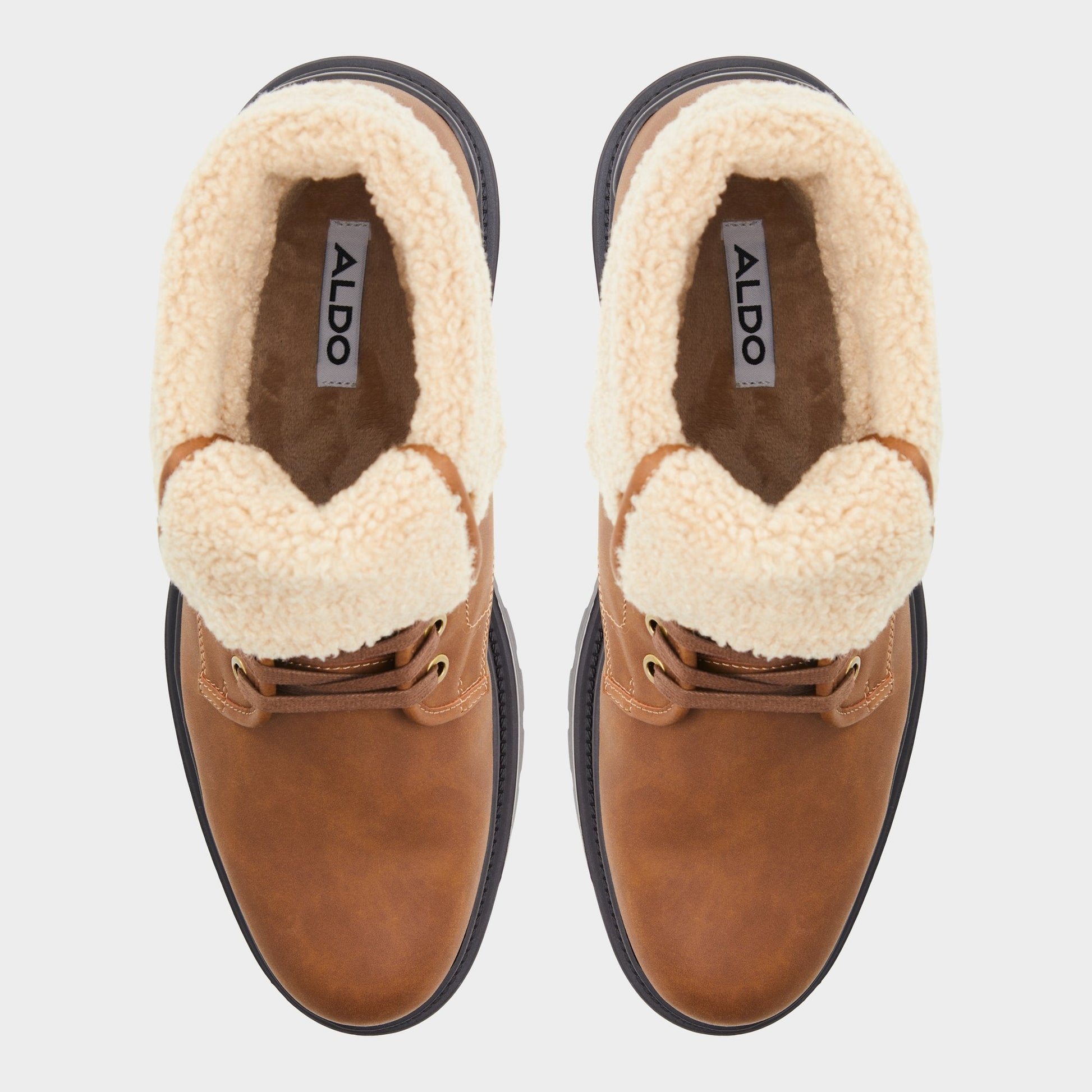 Preliand Medium Brown Men's Lace-up boots - Lace-up boot Aldo Medium Brown