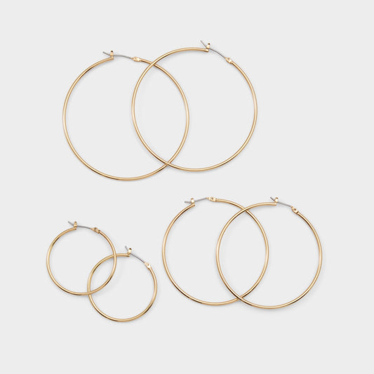 Dailyhoops in Gold - Earring set Aldo Gold