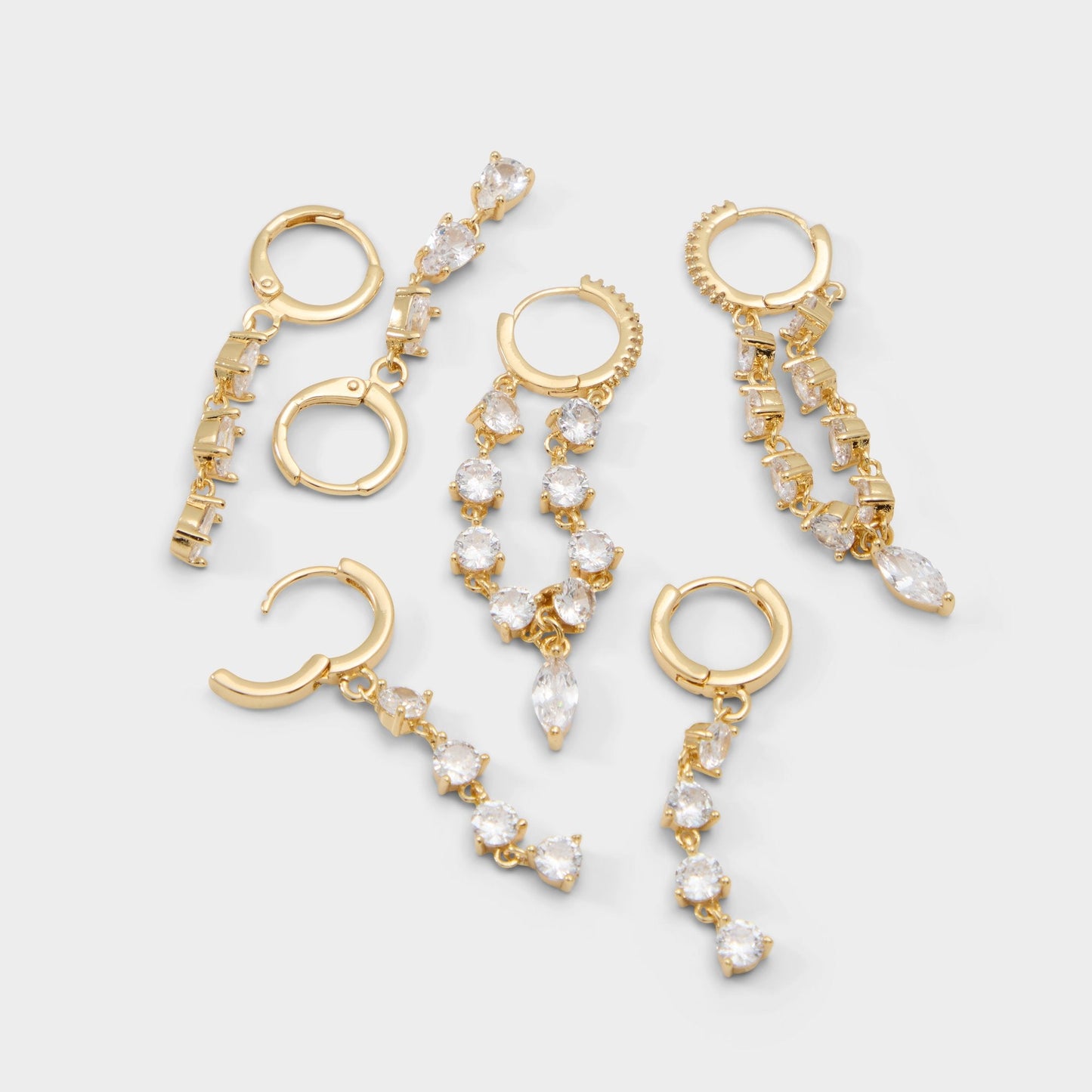 Colettee in Gold Clear Multi - Earring set Aldo Gold/clear multi