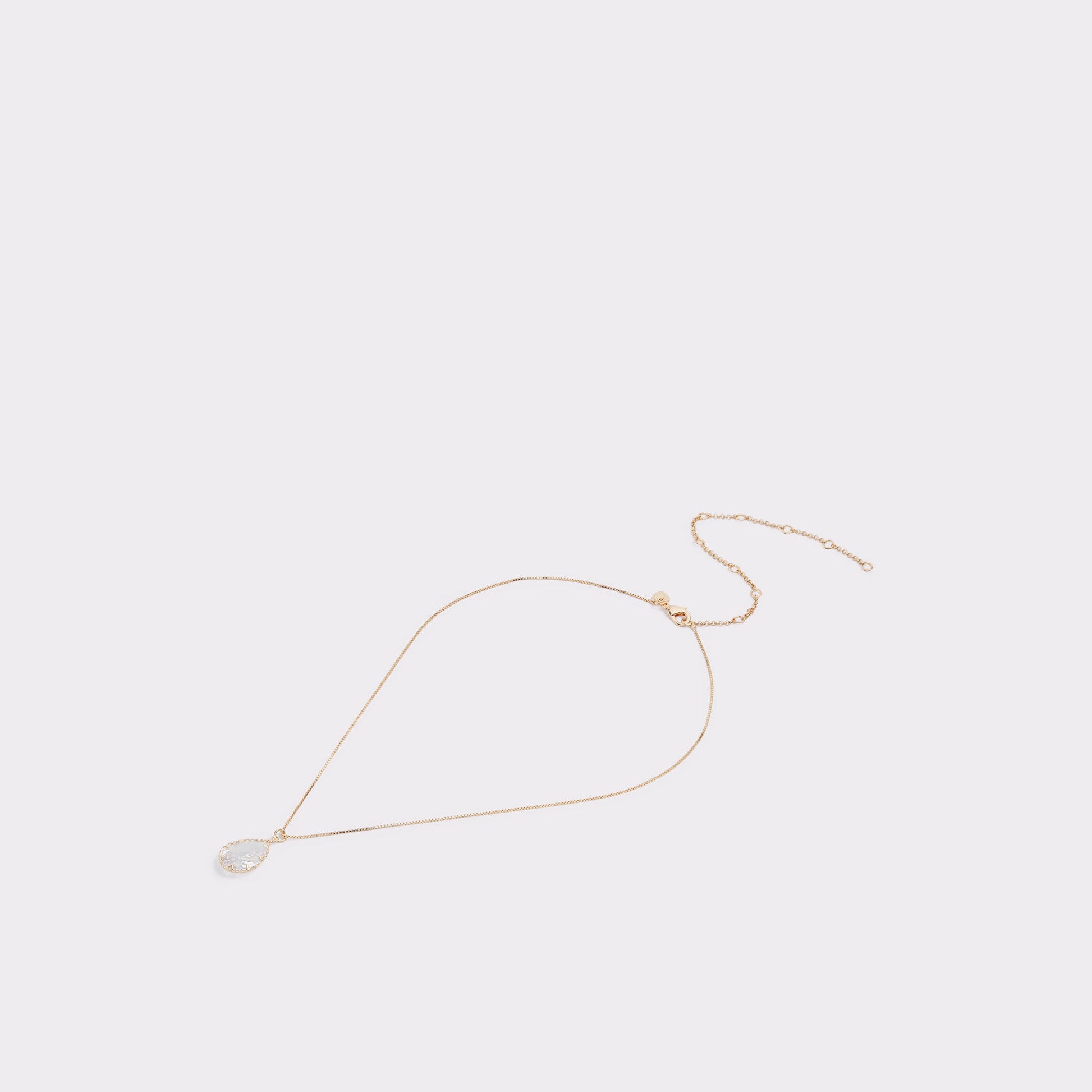 Beauceron Gold/Clear Multi Women's Necklaces - Teardrop necklace Aldo Gold/Clear Multi