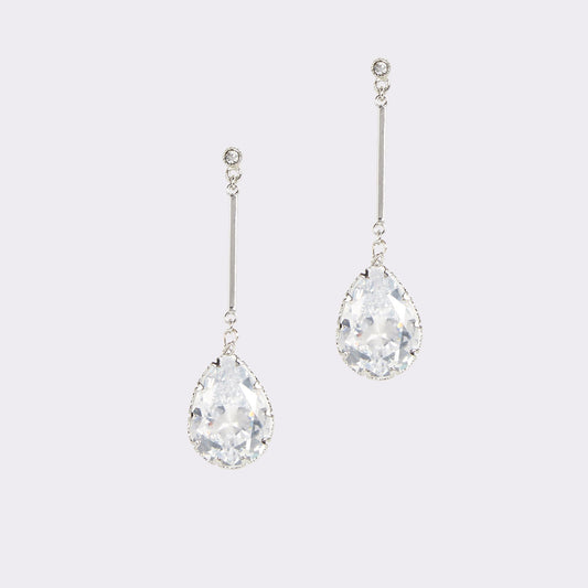 Cares Silver/Clear Multi Women's Earrings - Chandelier earrings Aldo Silver/Clear Multi