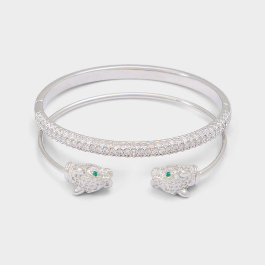 Albamaelden in Silver Clear Multi - Bangle bracelet Aldo Silver/clear multi