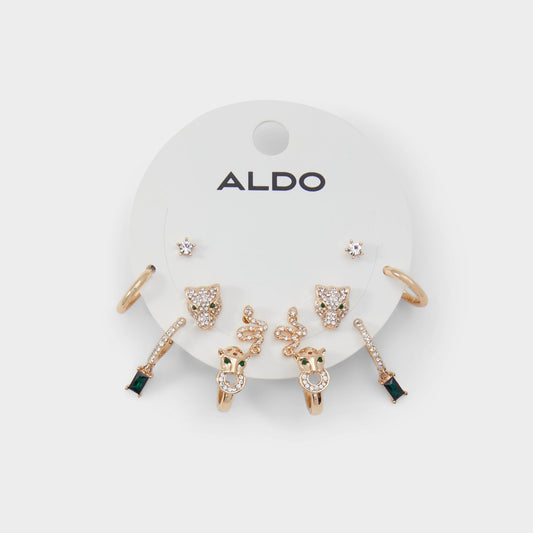 Junglechic Gold/Clear Multi Women's Earrings - Earrings Aldo Gold/Clear Multi