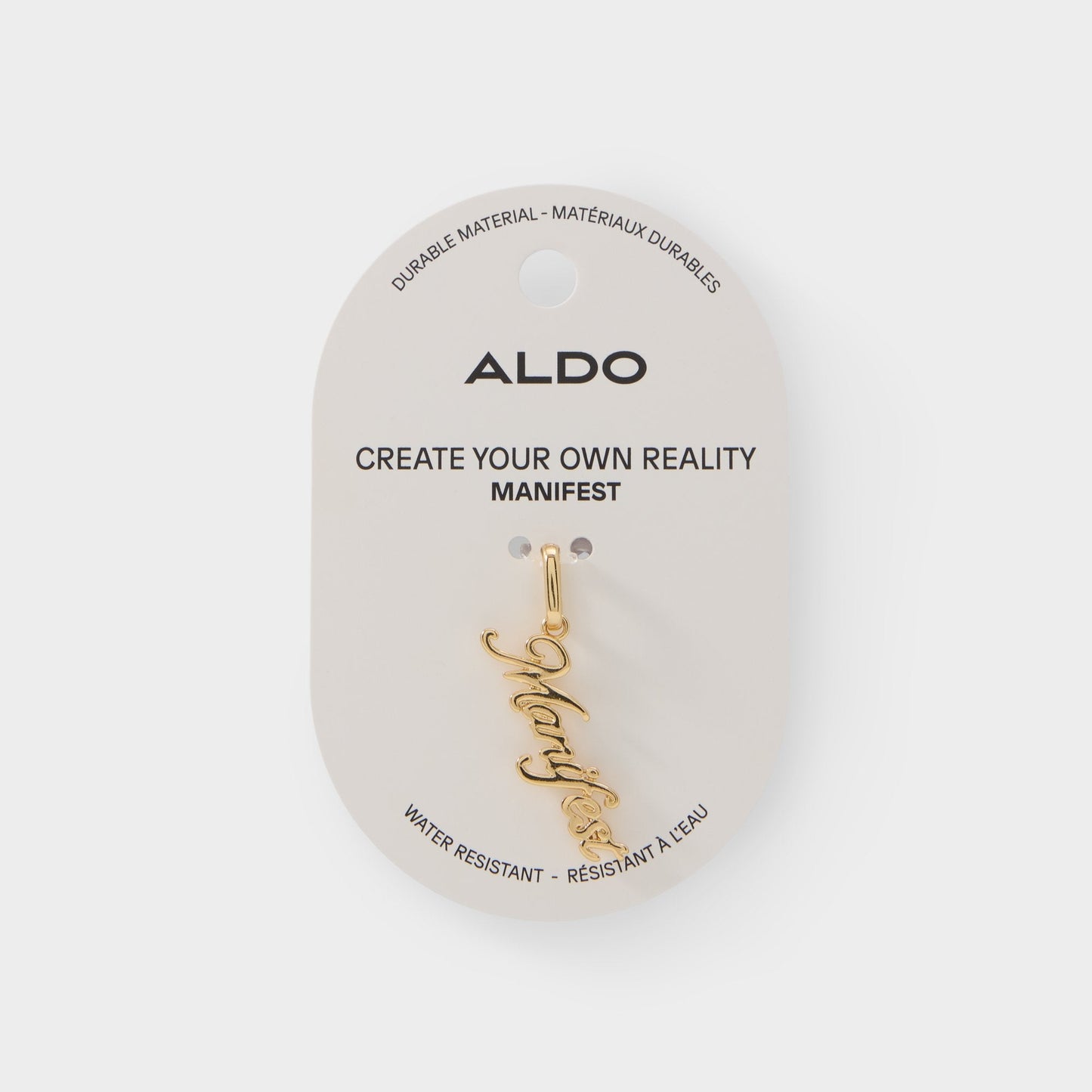 Manifesto in Gold - Jewelry charm Aldo Gold