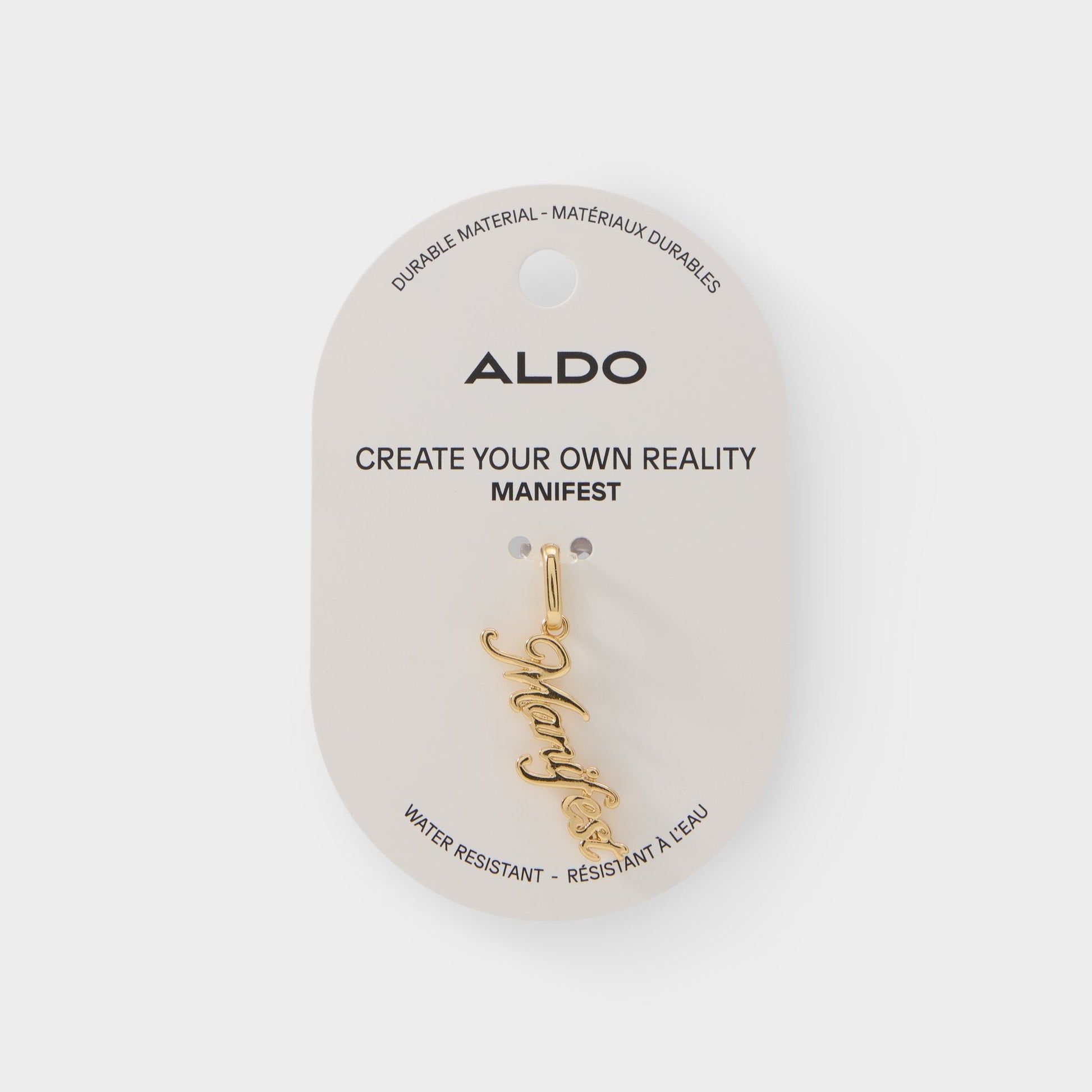 Manifesto in Gold - Jewelry charm Aldo Gold