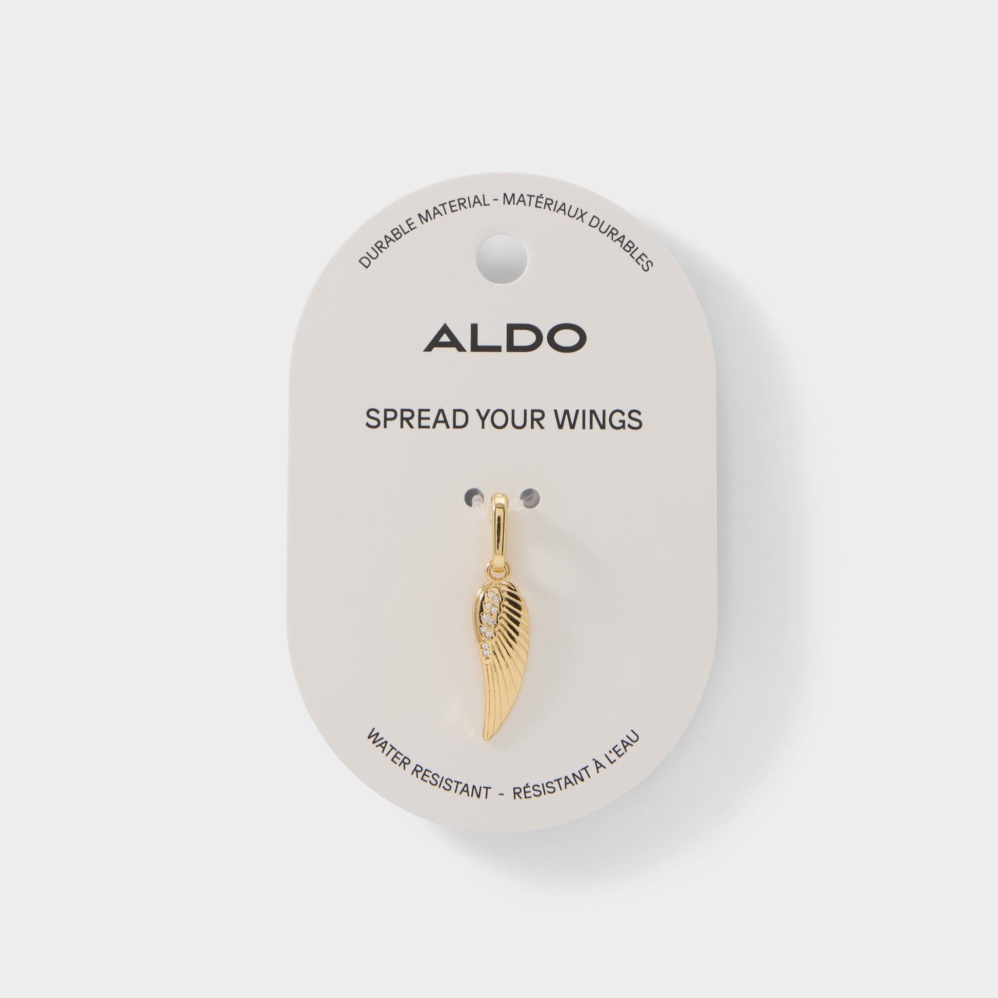 Angelwing in Gold Clear Multi - Jewelry charm Aldo Gold/Clear Multi