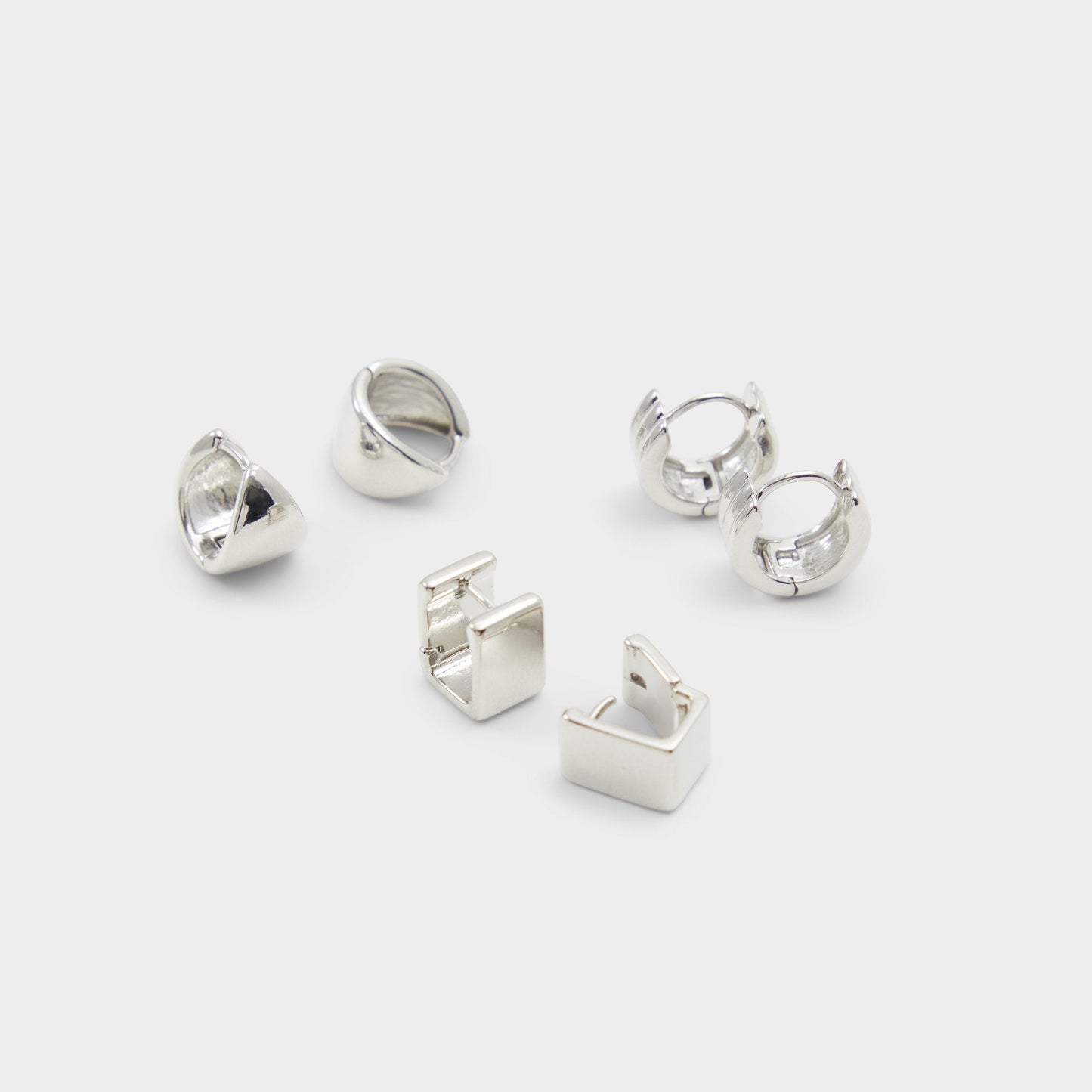 Adenariel in Silver - Huggie hoop earrings Aldo Silver