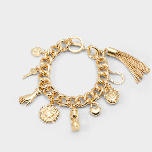 Charmara in Gold - Charm bracelet Aldo Gold