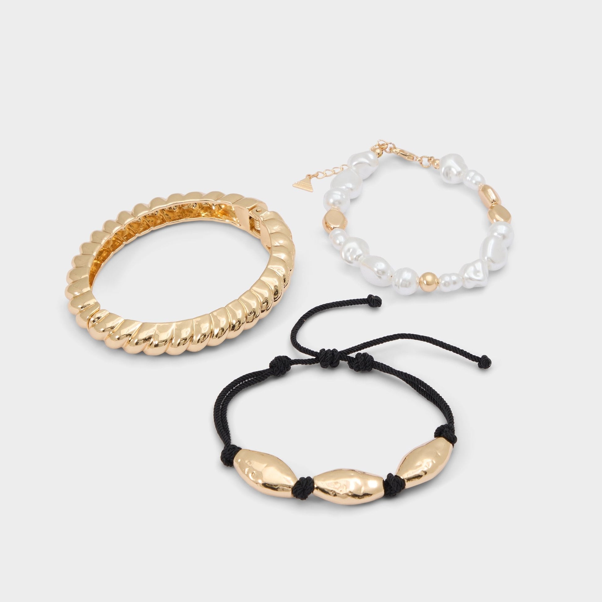 Emberr Black/Gold Multi Women's Bracelets - Bangle bracelet Aldo Black/gold multi