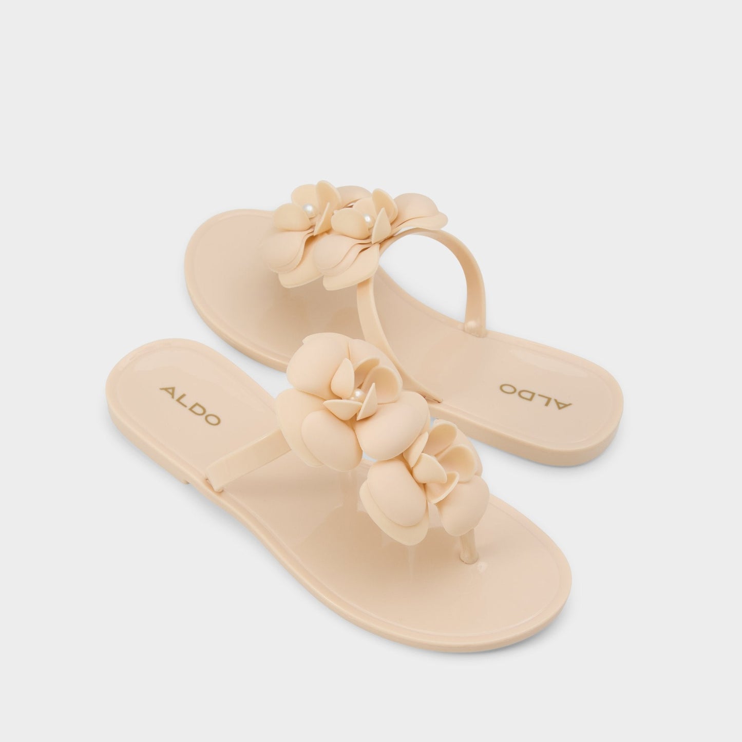 Simke Natural Women's Jelly Sandals & Flip Flops - Flip flop Aldo Natural