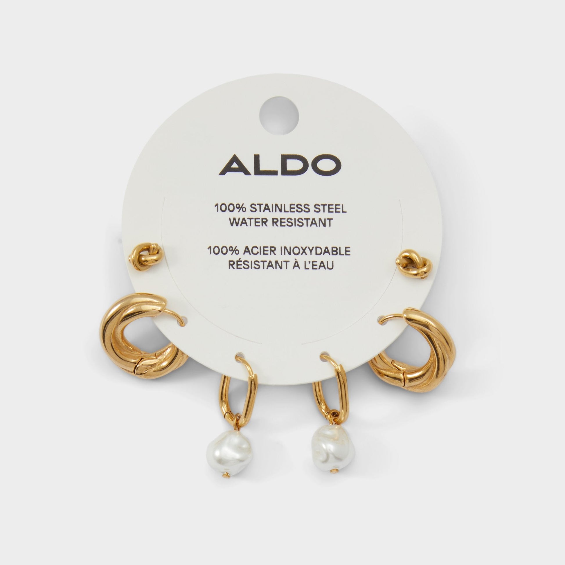 Loveknots Gold Women's Aldo Sport Club - Earrings Aldo Gold