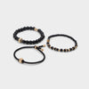 Black/gold multi