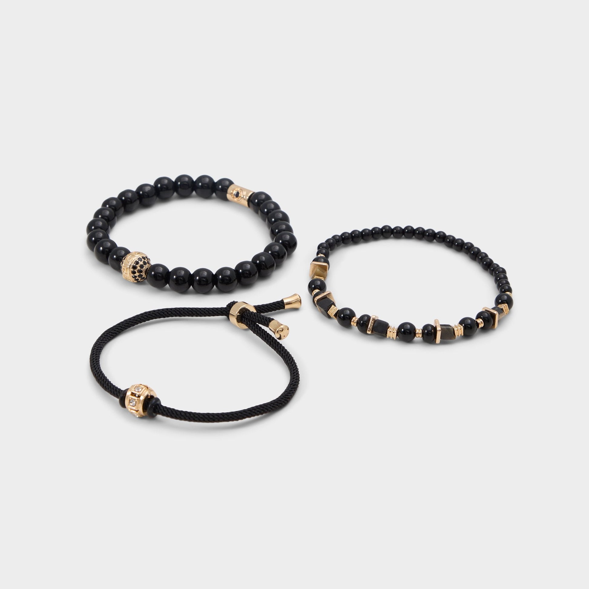 Justin in Black Gold Multi - Bracelet Aldo Black/gold multi