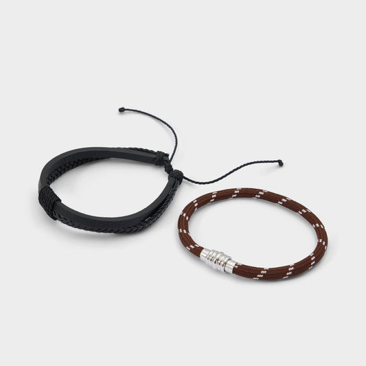 Ddaniell in Brown - Bracelet set Aldo Brown