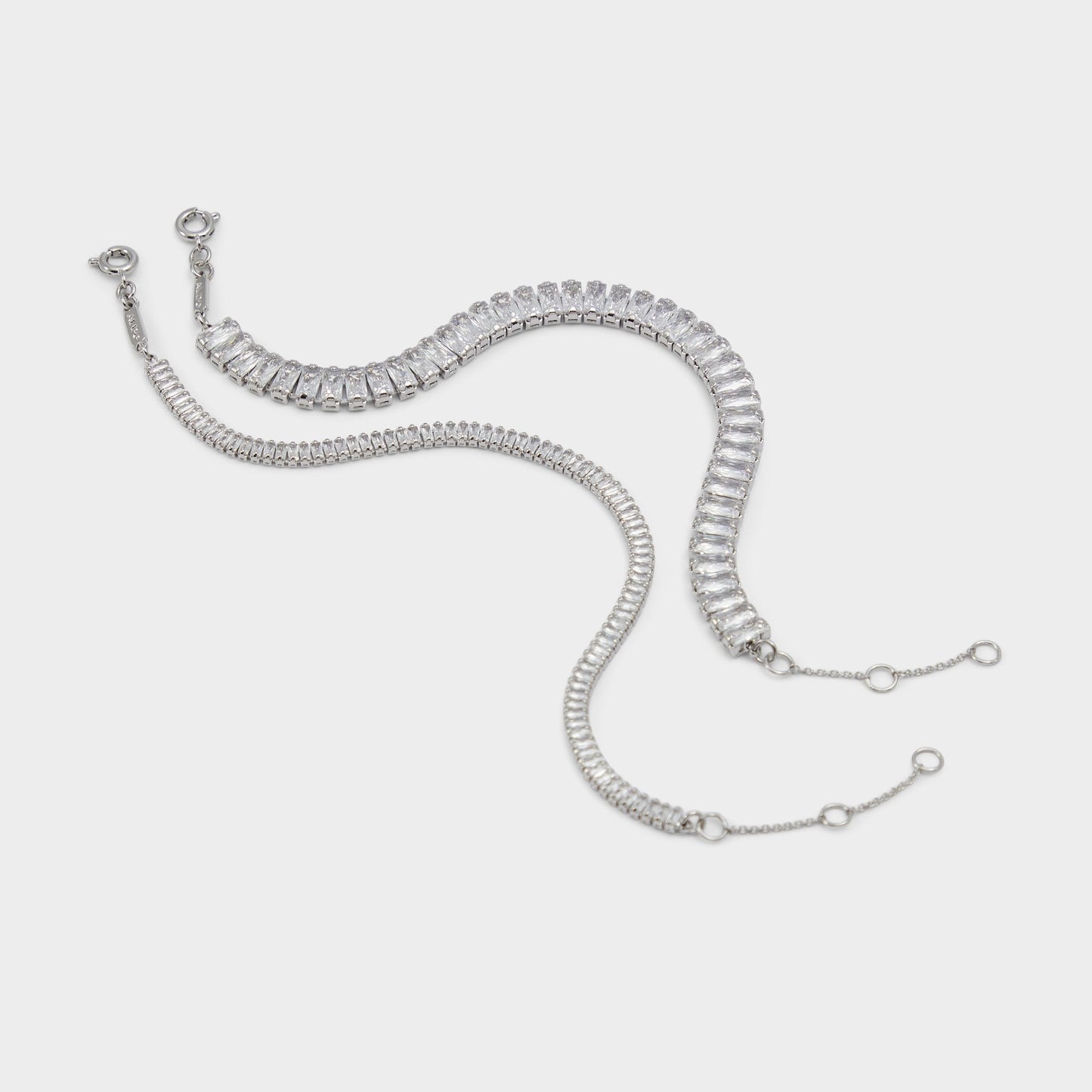 Lagodi Silver/Clear Multi Women's Cubic Zirconia - Bracelet Aldo Silver/Clear Multi