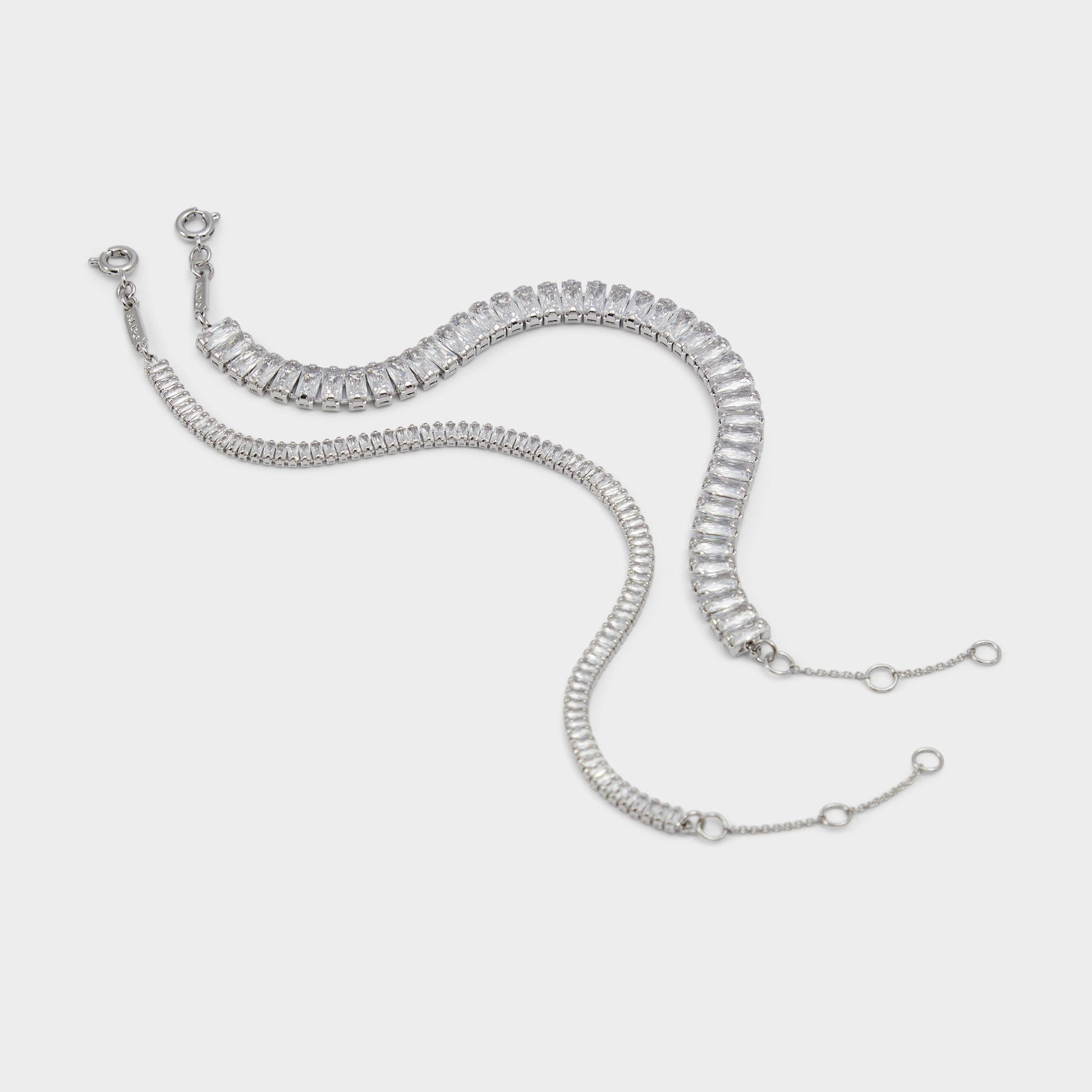 Lagodi Silver/Clear Multi Women's Cubic Zirconia - Bracelet Aldo Silver/Clear Multi