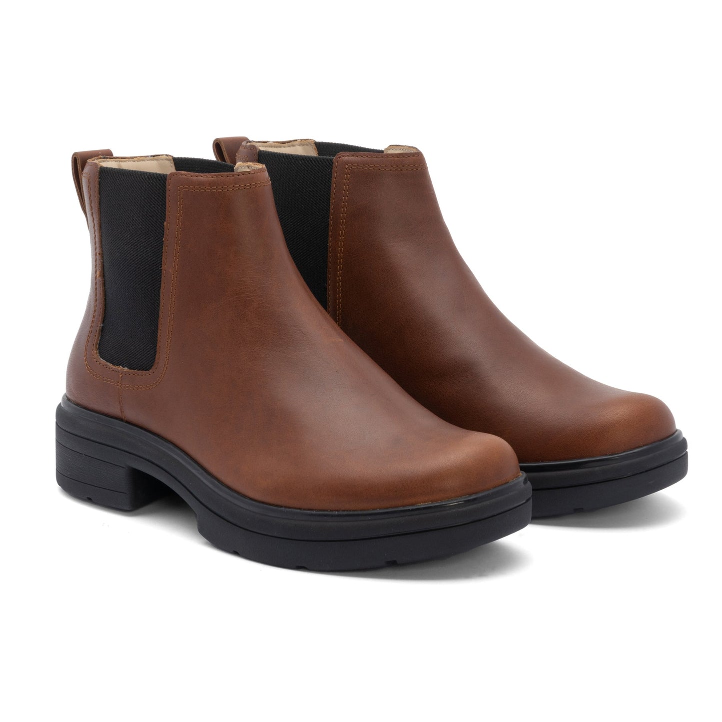 ABEO Footwear Vista Chelsea Dark Tan