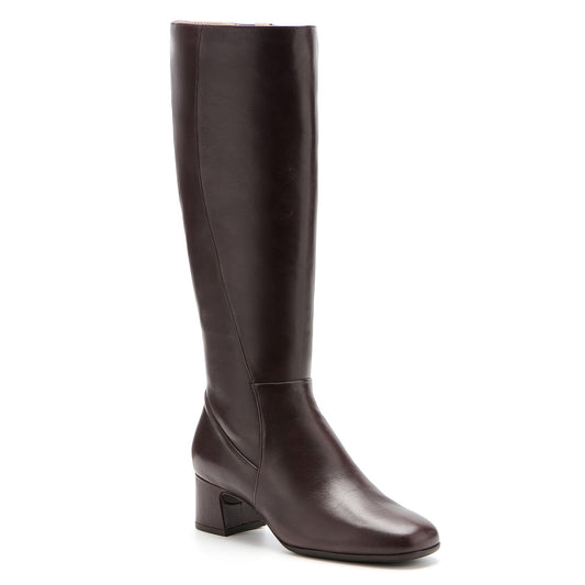 ABEO Footwear Avenue Tall Metatarsal Chocolate Leather