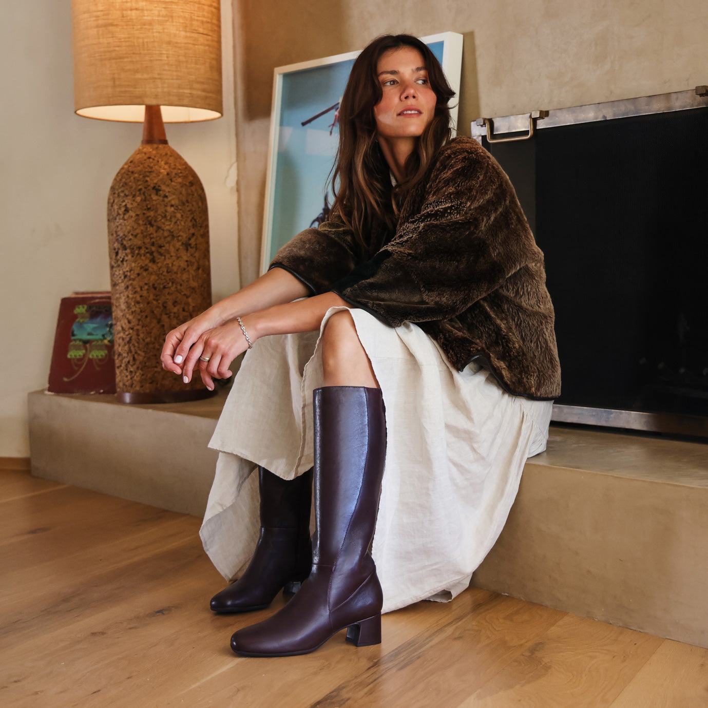 ABEO Footwear Avenue Tall Metatarsal Chocolate Leather