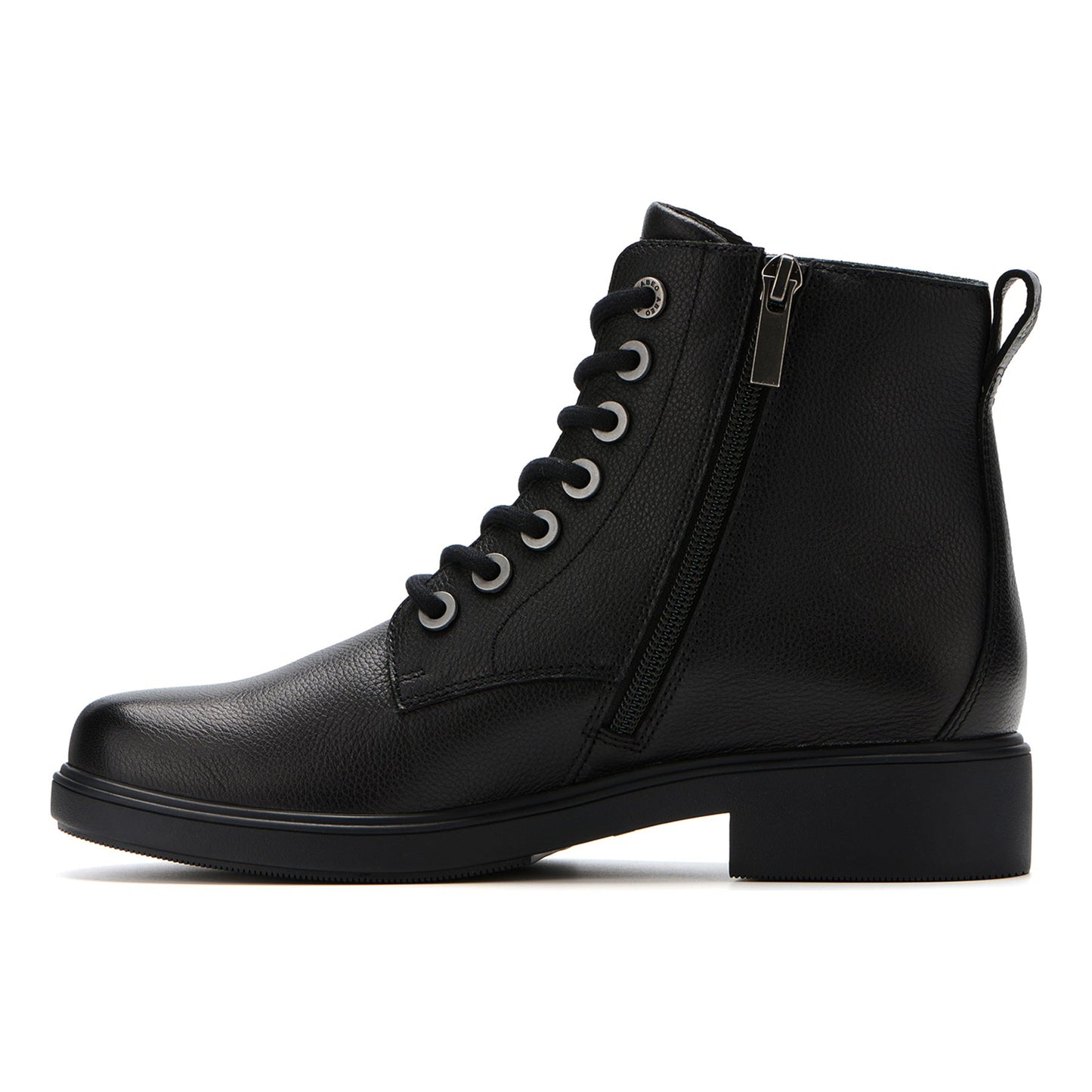 ABEO Footwear Compass Lace Metatarsal Black Leather