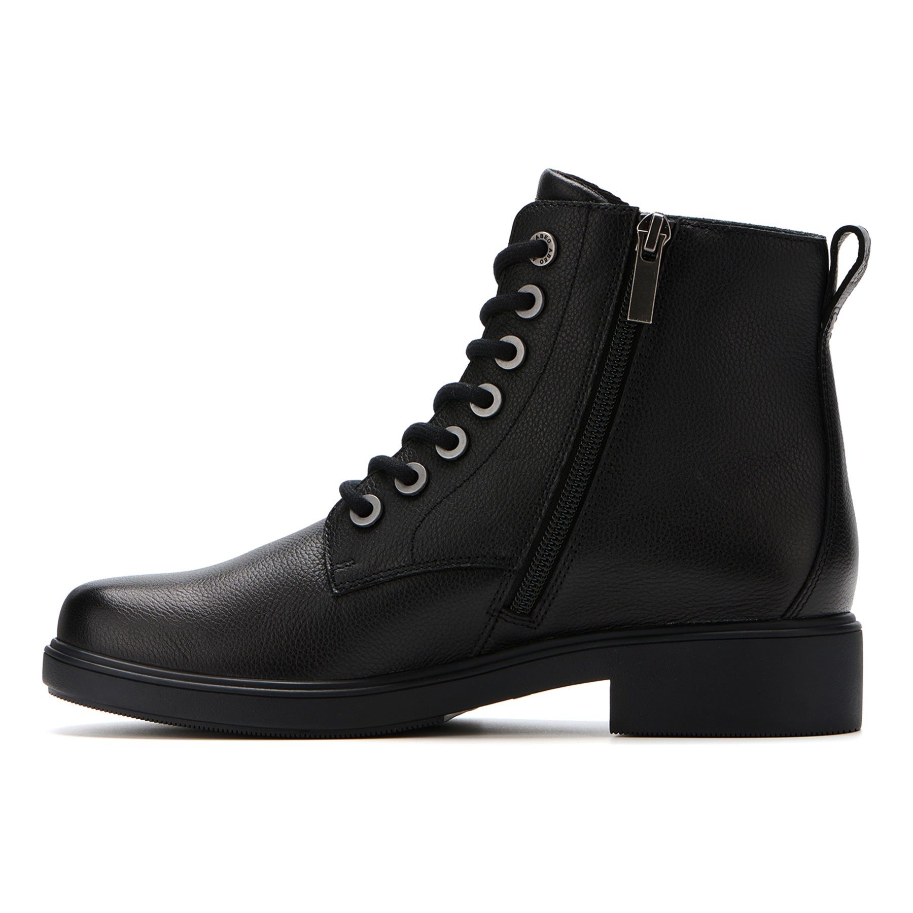 ABEO Footwear Compass Lace Metatarsal Black Leather
